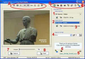 CaptureFlux 6.0.4 - náhled