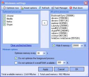 Minimem 1.3 - náhled