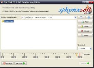 One Click CD and DVD Burner Suite 1.0 - náhled