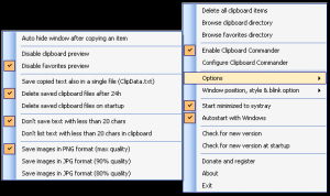 Free Clipboard Manager 4.00 - náhled