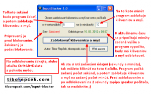 InputBlocker 1.0 - náhled