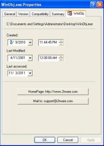2Tware Change File Date 1.1.3 - náhled