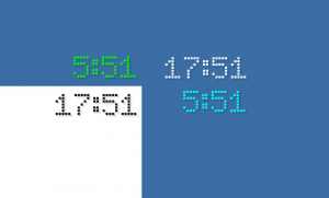 LED Clock GT-7 1.0 - náhled