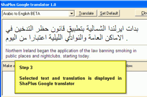 ShaPlus Google Translator 2.2 - náhled