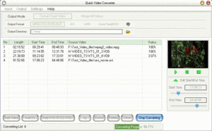 Quick Video Converter 4.81 - náhled