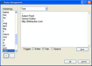 Texter 0.6 - náhled