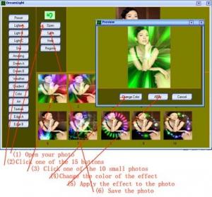 DreamLight Photo Editor 2.58 - náhled
