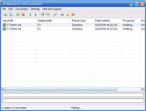 Bytessence MPxConverter 1.3 - náhled