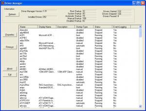 DriverManager 1.02 - náhled