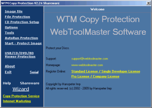 WTM CD Protect 2.47 - náhled