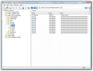 O&O RegEditor 12.0.2172 - náhled
