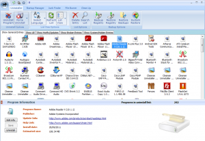 Cleanse Uninstaller Pro 8 - náhled