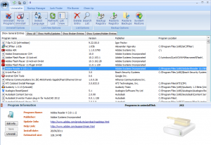 Cleanse Uninstaller Pro 8 - náhled
