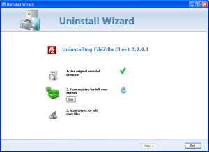 Cleanse Uninstaller Pro 8 - náhled