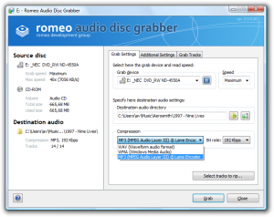 Romeo Burner Lite 2.3.2 - náhled