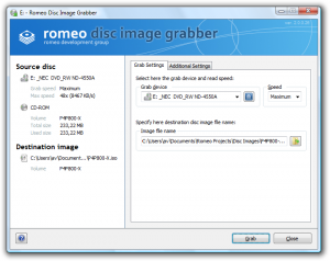 Romeo Burner Lite 2.3.2 - náhled