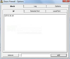 Doors Firewall 1.0 - náhled