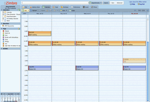 Zimbra Desktop 7.2.5 - náhled