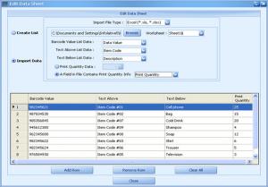 Great Barcode Generator 5.1 - náhled