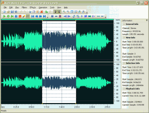 Audio Music Editor 3.2.0 - náhled
