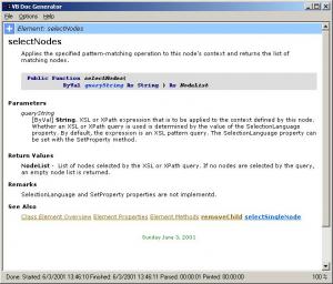 Dokumentace metody - náhled