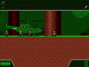 Výsadek v džungli - náhled