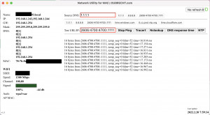 Network Utility for MAC - náhled