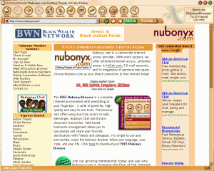 Nubonyx Browser 2.0 - náhled