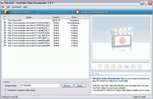 UltraGet Video Downloader 1.1.3 - náhled