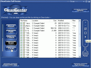 CleanCenter 2.20.1.1 - náhled