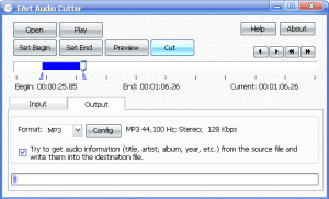 EArt Audio Cutter 1.09 - náhled