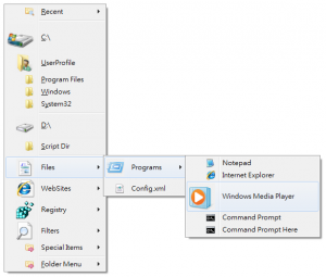 Folder Menu 3.1.2.2 - náhled
