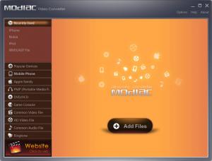 Modiac Video Converter 2.5.0.4134 - náhled