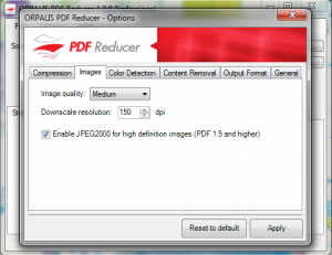 PDF Reducer 5.0 - náhled