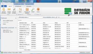 Databáza SK firiem 1.0 - náhled