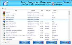 Easy Programs Remover 2.0 - náhled