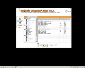 Cookie Cleaner Plus 1.1 - náhled