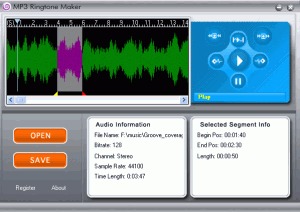 MP3 Ringtone Maker 1.2 - náhled