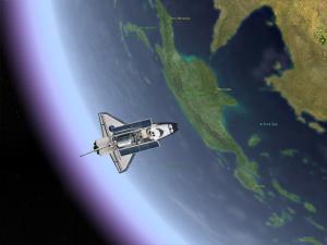 Earth 3D Screensaver - náhled