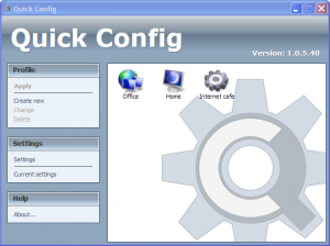 Quick Config 1.2.1.118 - náhled