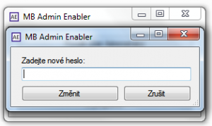 MB Admin Enabler 1.0 - náhled