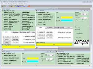 SST Android Suite 5.38 - náhled