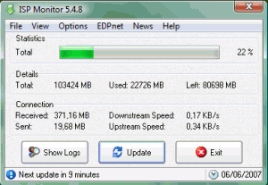 ISP Monitor 5.7.5 - náhled