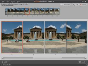 ArcSoft Panorama Maker 6 - náhled