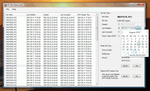 FF File Time 1.1 - náhled