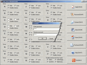 Disk Drive Administrator 3.6 - náhled