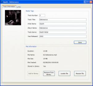 M-Player 0.3.8 - náhled