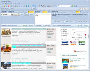 Visual Web Ripper 2.126.11 - náhled
