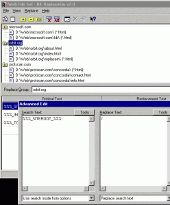Ecobyte Replace Text 2.2 - náhled