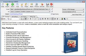 EMS Bulk Email Sender 3.7.1.8 - náhled